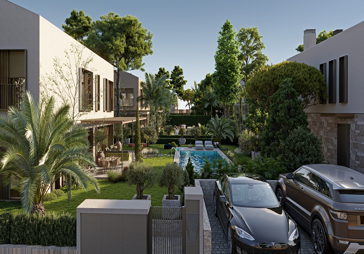 Villa Açık Otopark